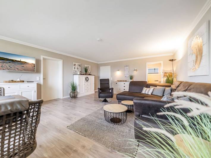 Ganze Ferienwohnung, Strand & Meer - Gemütliche drei Zimmer Wohnung mit fantastischem Meerblick in Hörnum. in Strand Hörnum, Hörnum