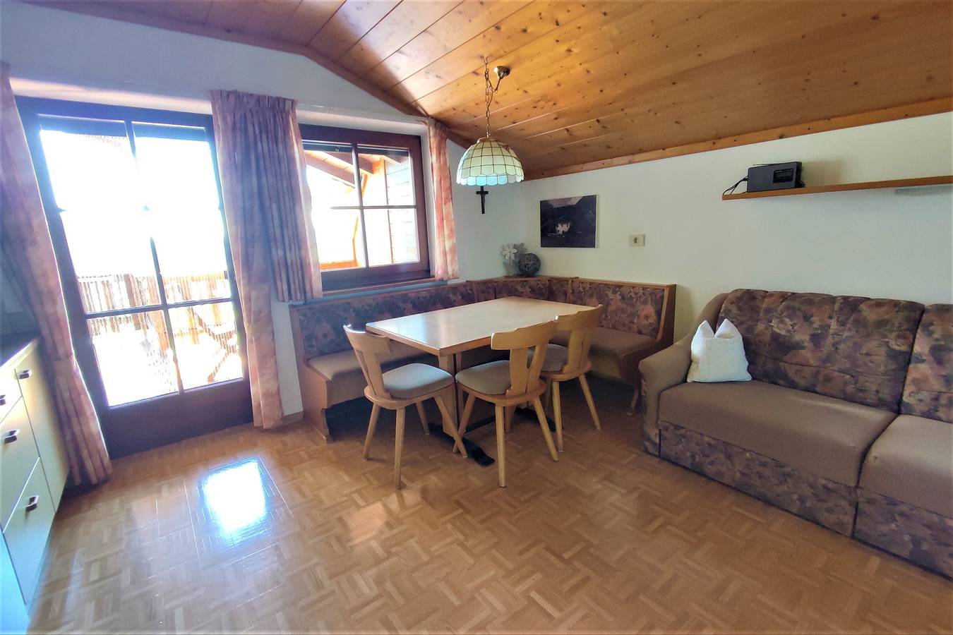 Ganze Wohnung, Apartment 'Schönblick' mit Bergblick, Gemeinschaftspool und Wlan in Seis am Schlern, Kastelruth