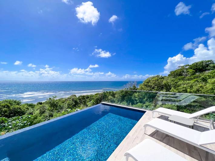 Villa für 6 Personen, mit Balkon in Saint-François