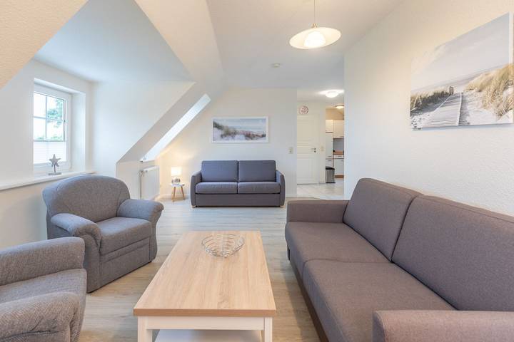 Ferienwohnung für 3 Personen, mit Terrasse und Ausblick sowie Garten in Emmelsbüll-Horsbüll - 3