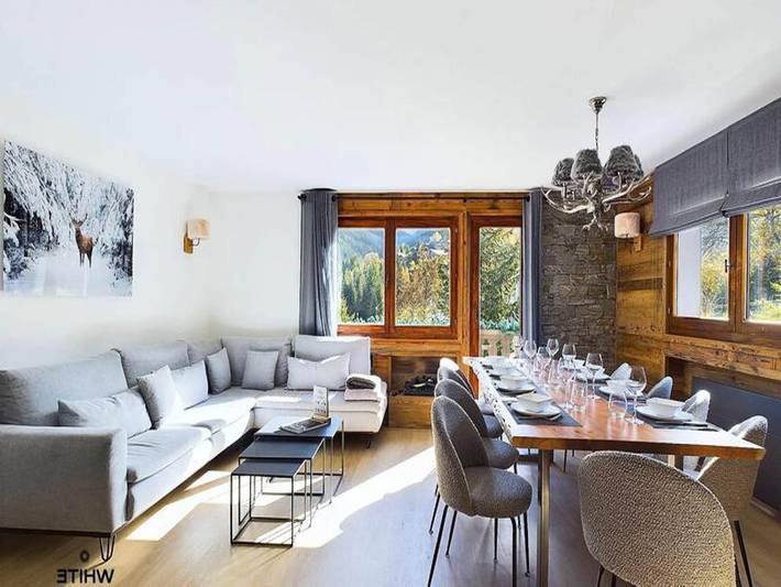 Location de vacances pour 10 personnes, avec balcon, adapté aux familles à Courchevel