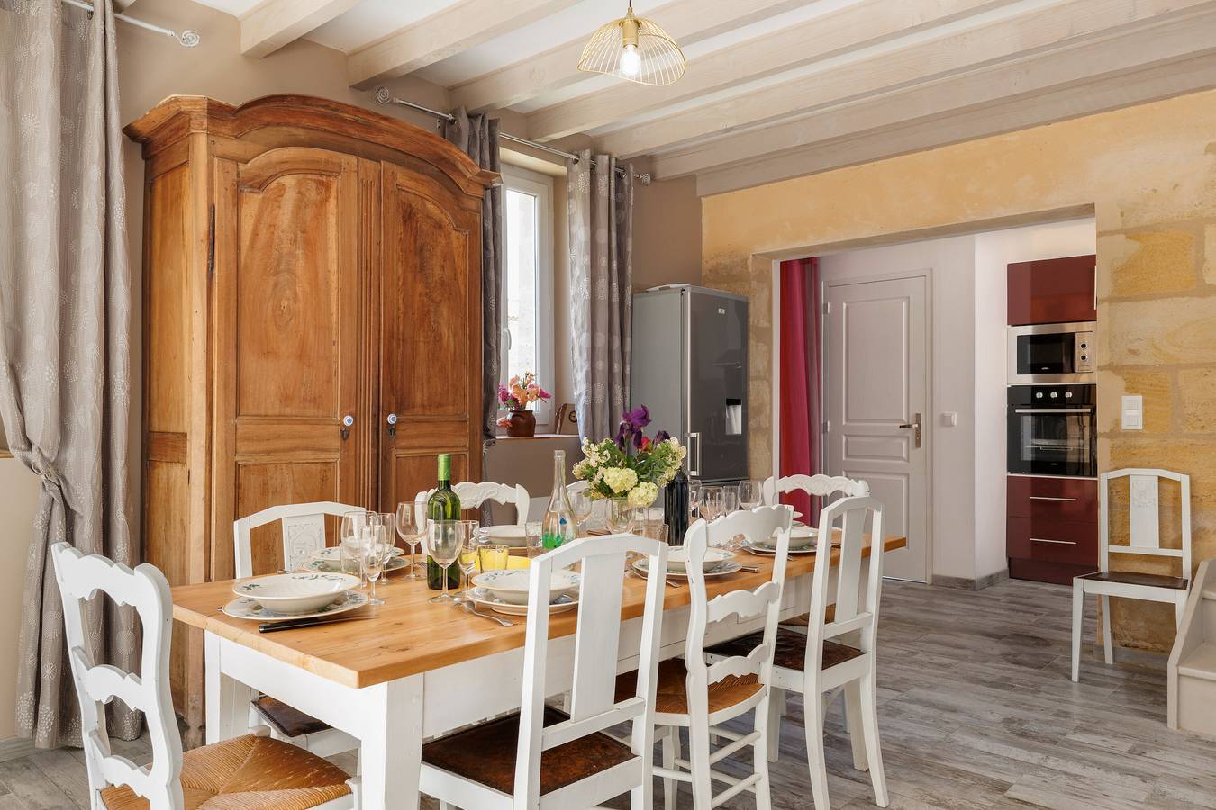 Maison de vacances La Longère – Séjour authentique au cœur d’un vignoble bio près de Saint-Émilion in Petit-Palais-et-Cornemps, Région de Libourne