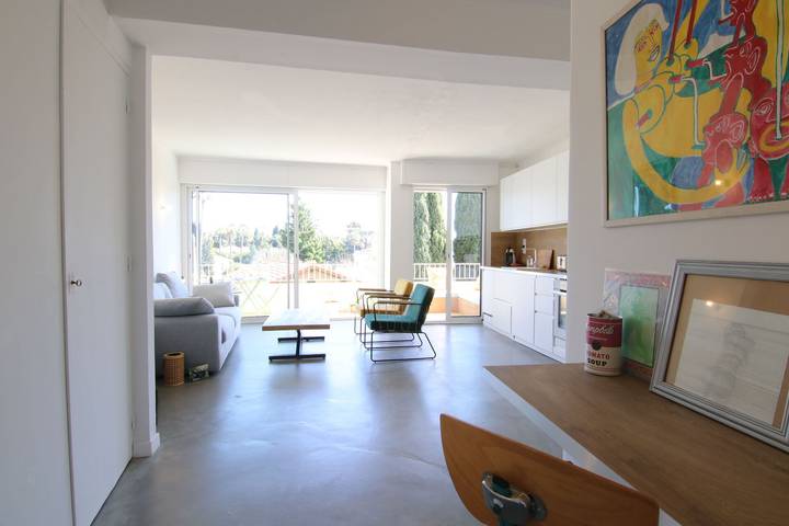 Ferieleilighet for 4 personer, med Balkong og Terrasse i Cannes