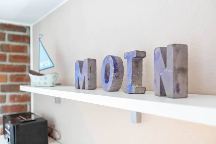 Ganze Wohnung, Ferienwohnung  Alter Deich mit privater Terrasse, privatem Garten und Wi-Fi in Norddeich (Schleswig-Holstein), Kreis Dithmarschen