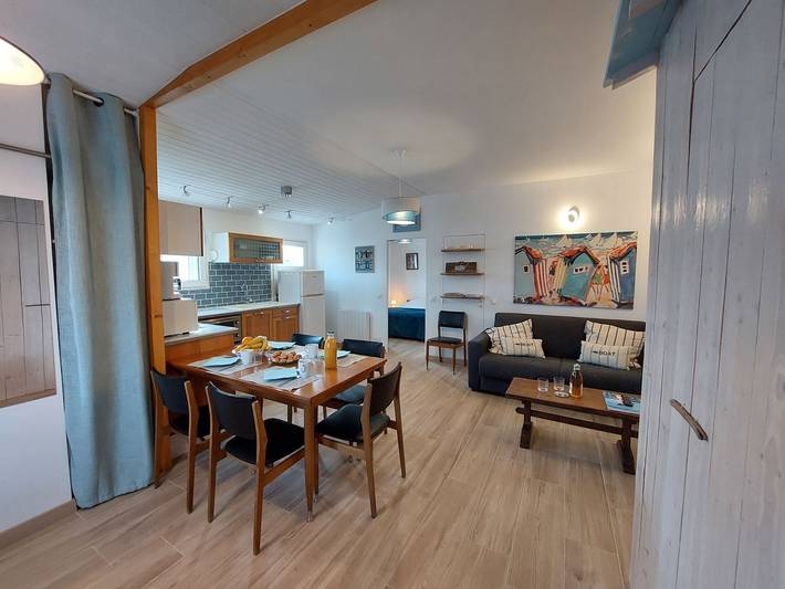 Ferienhaus für 4 Personen, mit Terrasse und Garten