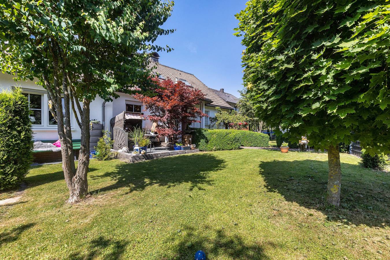 Ganze Wohnung, Ferienwohnung 'An Der Bieke' mit gemeinsamer Terrasse, gemeinsamem Garten und Wi-Fi in Olsberg, Hochsauerlandkreis
