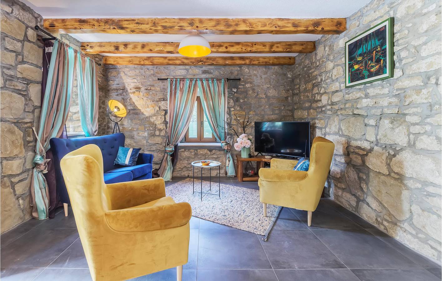 Ferienhaus für 4 Personen mit Terrasse in Pazin, Zentralistrien