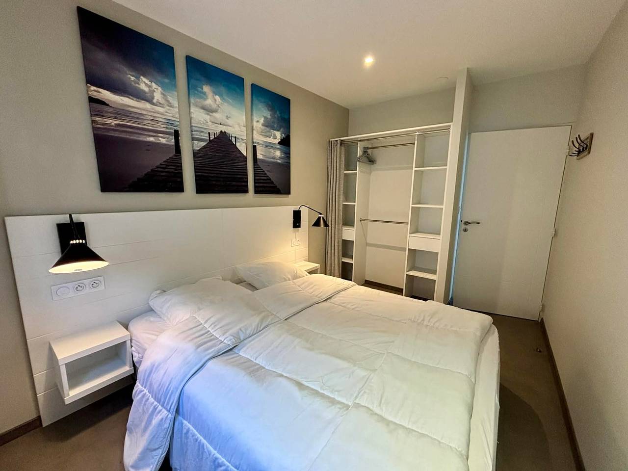 Appartement entier, Appartement cosy côté cour, accès plage, piscine, balcon, parking, animaux admis, La Tranche-sur-Mer in La Tranche-sur-Mer, Vendée