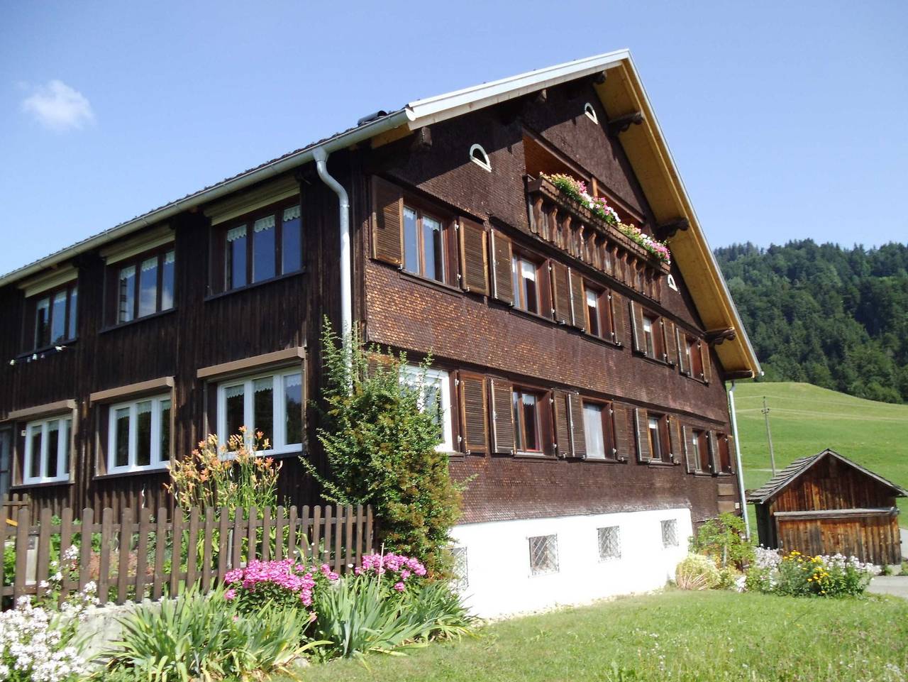 Ganze Ferienwohnung, Gästehaus Wiesenhof - Ferienwohnung Kanisfluh in Schwarzenberg, Bodensee-Vorarlberg
