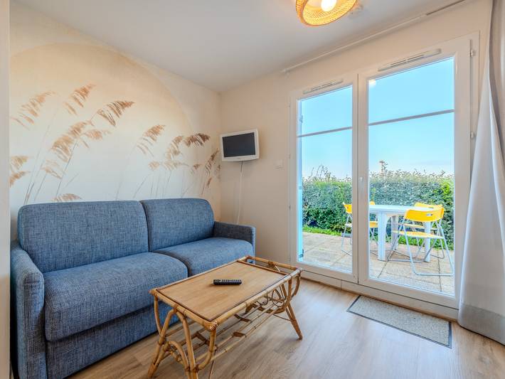 Location de vacances pour 3 personnes, avec terrasse dans Plage Pentrez - 2