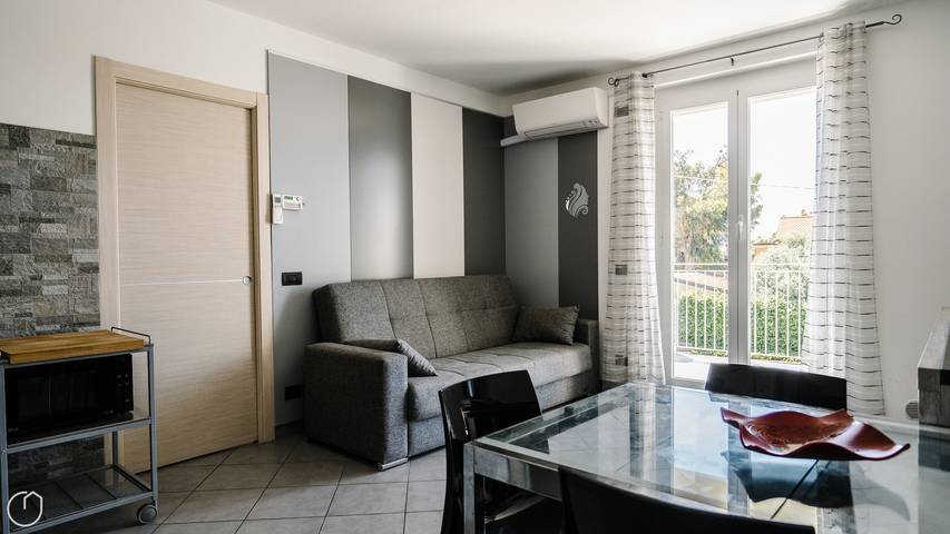 Appartamento per 4 persone, con Terrazza a Cervo (Liguria)