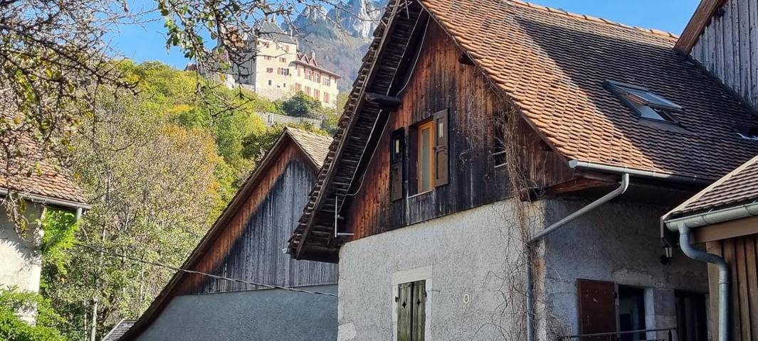 Location de vacances pour 5 personnes, avec terrasse, animaux acceptés à Menthon-Saint-Bernard