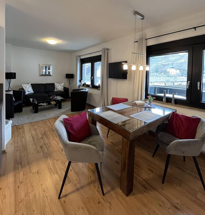Ferienwohnung für 2 Personen, mit Balkon und Terrasse in Zell (Mosel) - 3