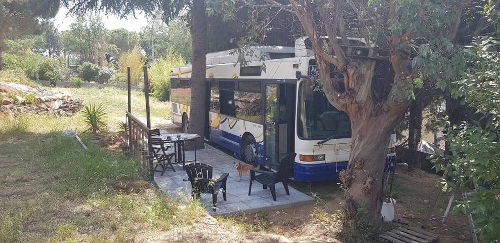 Tente pour 2 personnes, avec jardin et piscine ainsi que terrasse et vue dans les Pyrénées-Orientales - 3