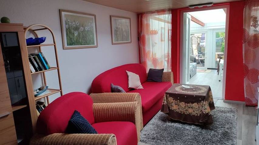 Ferienwohnung für 3 Personen, mit Terrasse und Garten, mit Haustier in Lilienthal