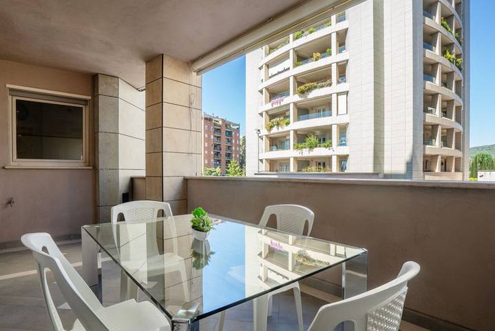 Apartamento entero, Apartamento de vacaciones para 6 personas con balcón/terraza in Perugia, Provincia de Perugia