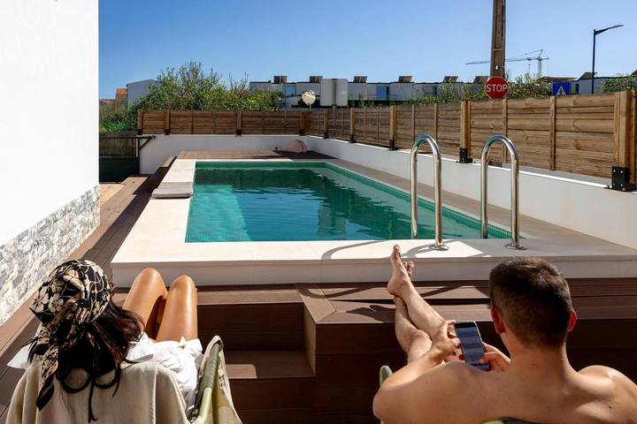 Pousada para 2 pessoas, com terraço e piscina em Sagres