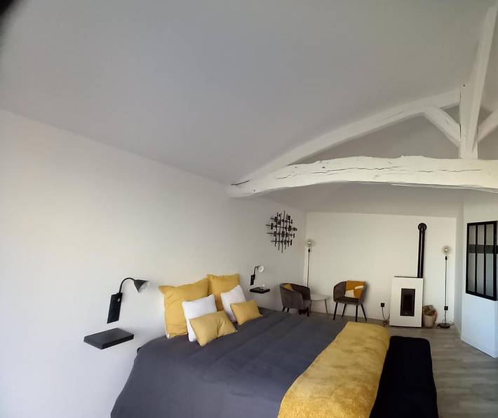 Chambre d’hôte pour 2 personnes, avec Jacuzzi ainsi que Terrasse et Jardin dans le Lot-et-Garonne