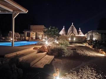 Landhaus für 3 Personen, mit Ausblick und Garten sowie Pool in Ceglie Messapica