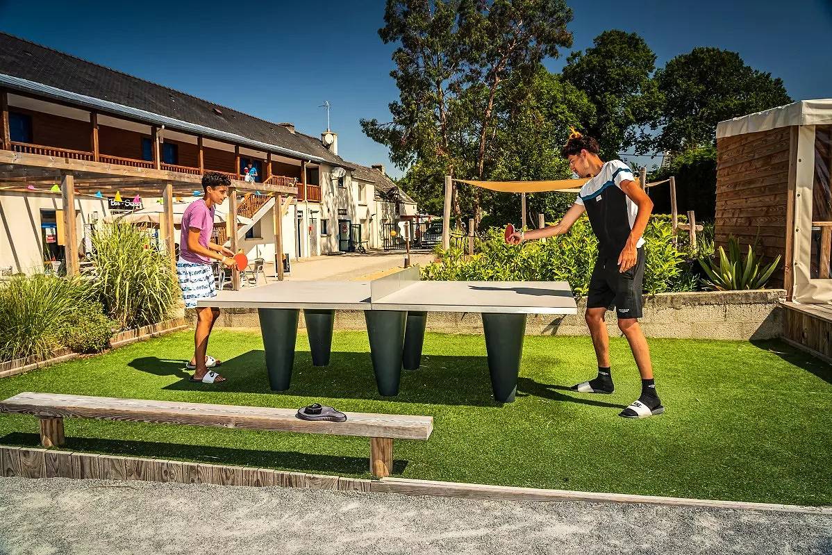 Stacaravan Evo 3 kamers 4/6 personen Tv in Ambon, Côte des Mégalithes