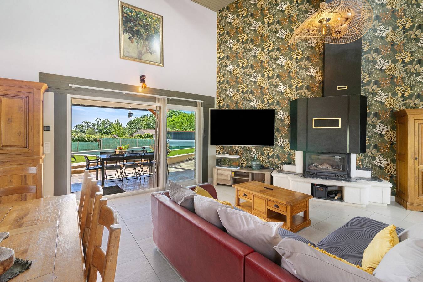 Maison de vacances « Le Clos De Philibert » avec piscine privée, terrasses et Wi-Fi in Coursac, Périgord Blanc