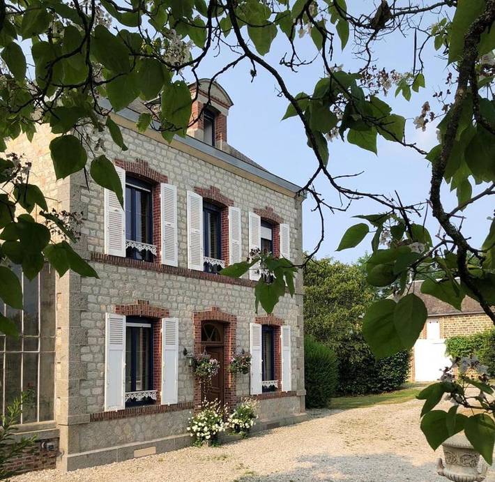 Maison d’hôte pour 2 personnes, avec Terrasse ainsi que Jardin et Vue