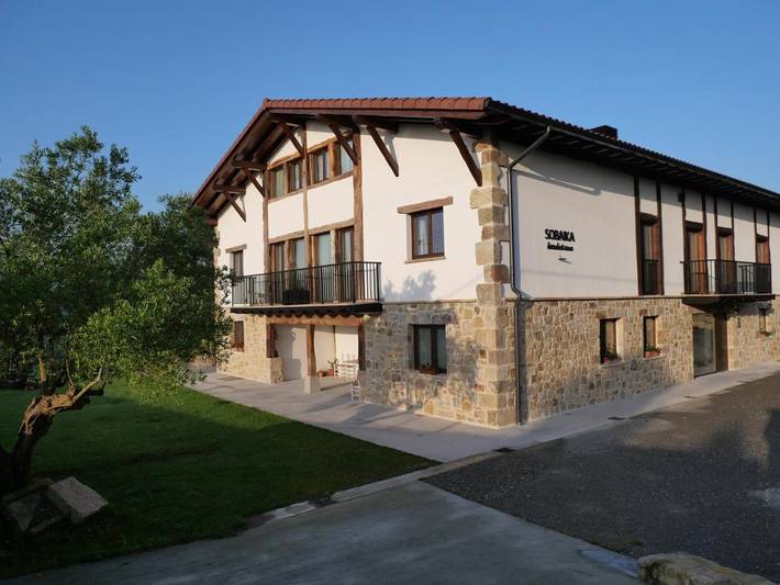Apartament wakacyjny dla 2 osób, z widok i ogród w Baskonia