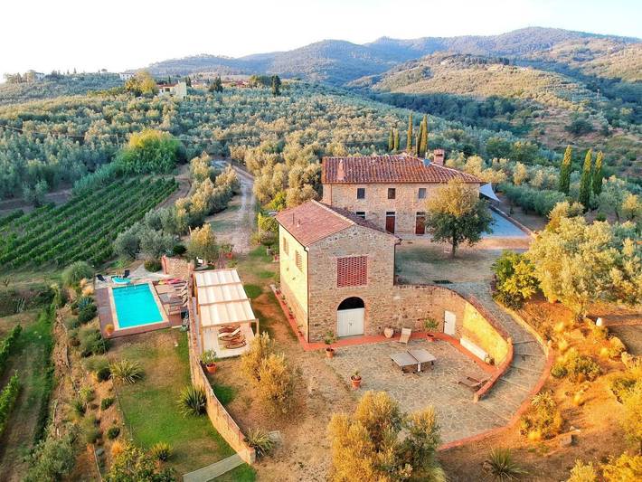 Location de vacances pour 8 personnes, avec jardin à Vinci - 2