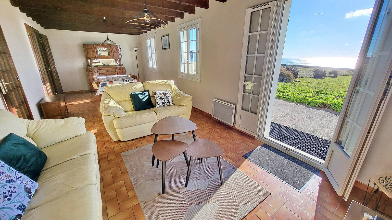 Maison de vacances pour 4 personnes avec terrasse in Plozévet, Région de Quimper