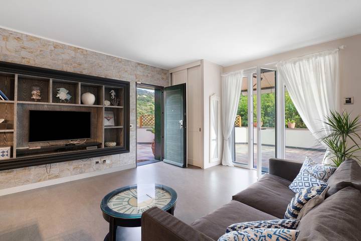 Reihenhaus 'Due Ulivi' mit privater Terrasse, Garten und Wlan in Lavagna Gemeinde, Riviera di Levante