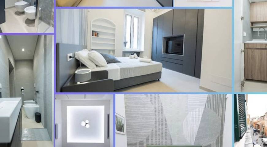 Ferienwohnung für 9 Personen, mit Balkon/Terrasse in Rom