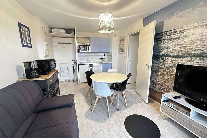 Appartement de vacances pour 2 personnes, avec balcon à Ouistreham