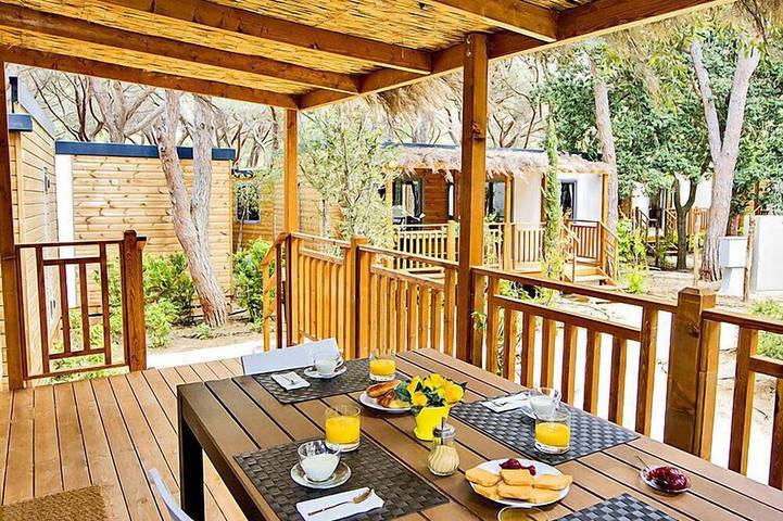 Casa vacanza per 6 persone, con giardino in Roccamare