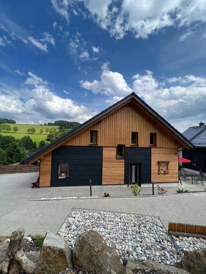 Bergnest Ferienhäuser "Haus mit Herz" in Rittersgrün, Breitenbrunn / Erzgebirge