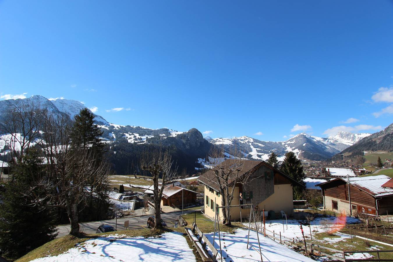 Appartement de vacances entier, Appartement Les Erables - 1 chambre à coucher, 44m2, 4 personnes in Château-d' Œx, Alpes Vaudoises