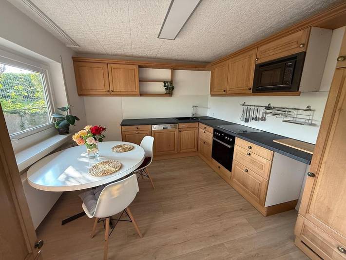 Ferienwohnung für 2 Personen, mit Terrasse und Ausblick in Neuffen