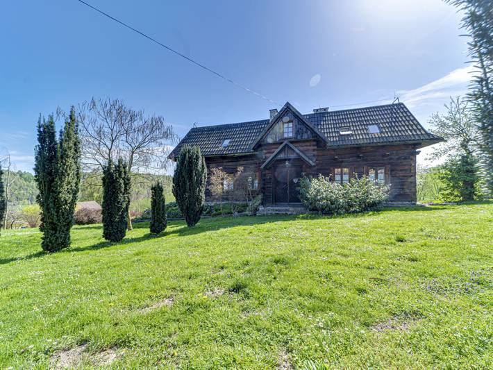 Ferienhaus für 12 Personen, mit Terrasse und Garten sowie Ausblick in Schlesien