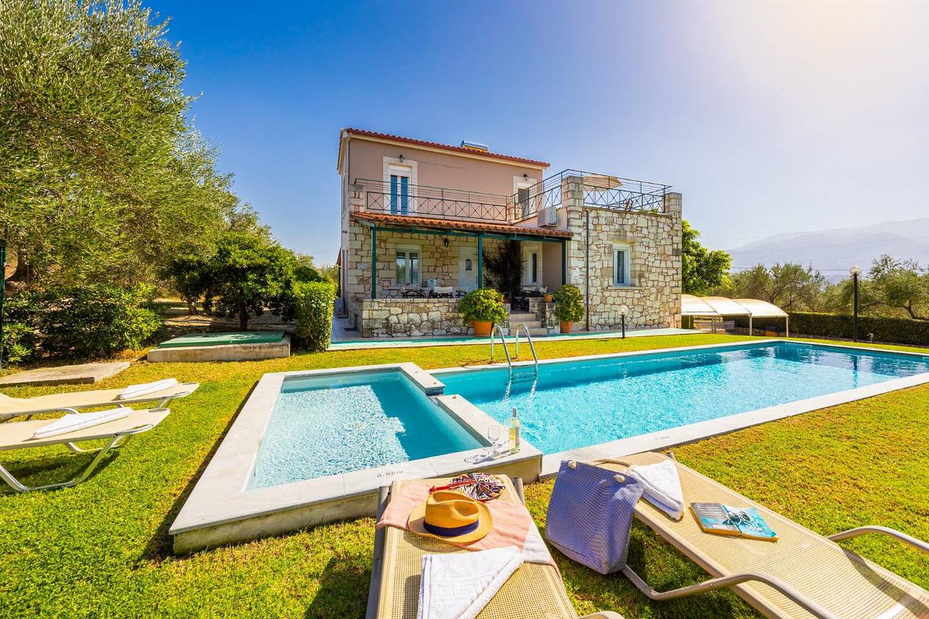 Villa für 6 Personen mit Balkon in Chania und Umgebung