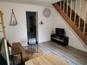 Gîte pour 5 personnes, avec jardin à La Fère