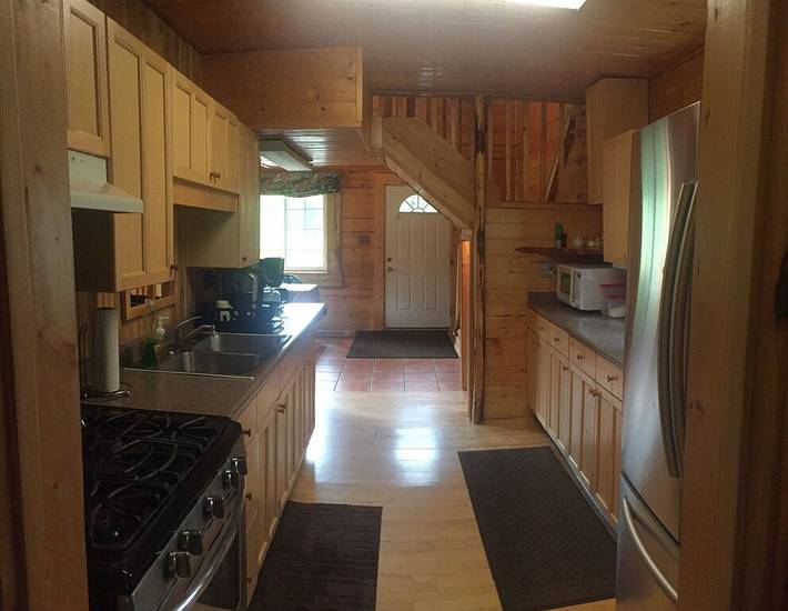 Cabane en bois pour 10 personnes, avec terrasse dans Alaska - 2