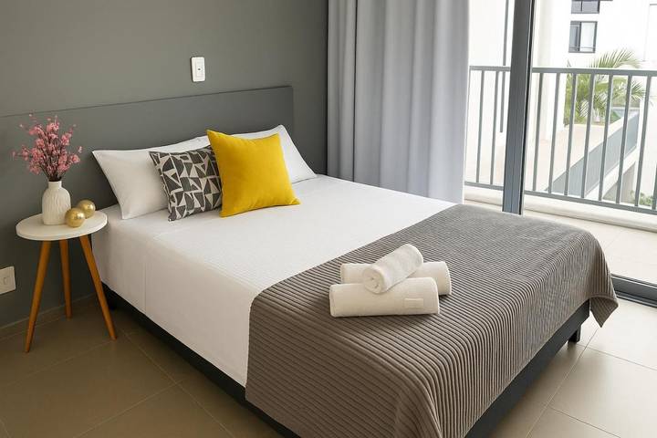 Casas e apartamentos de temporada para 2 pessoas, com balcão em Moema