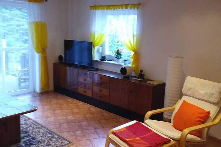 Ferienwohnung für 5 Personen, mit Garten