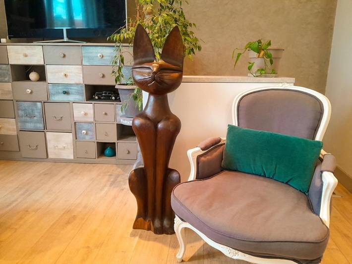 Maison de vacances pour 6 personnes, avec Terrasse ainsi que Jardin et Vue à Houilles