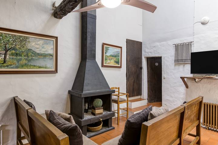 Ferienhaus 'Can Soler De Merlant 2' mit Bergblick, Gemeinschaftspool und Wlan in Porqueres, Pla de l'Estany