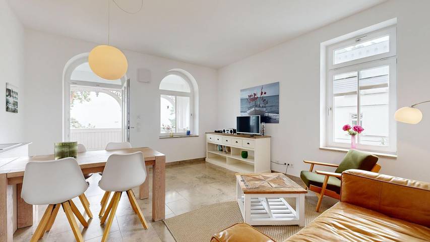 Gîte pour 4 personnes, avec balcon et sauna à Binz - 2