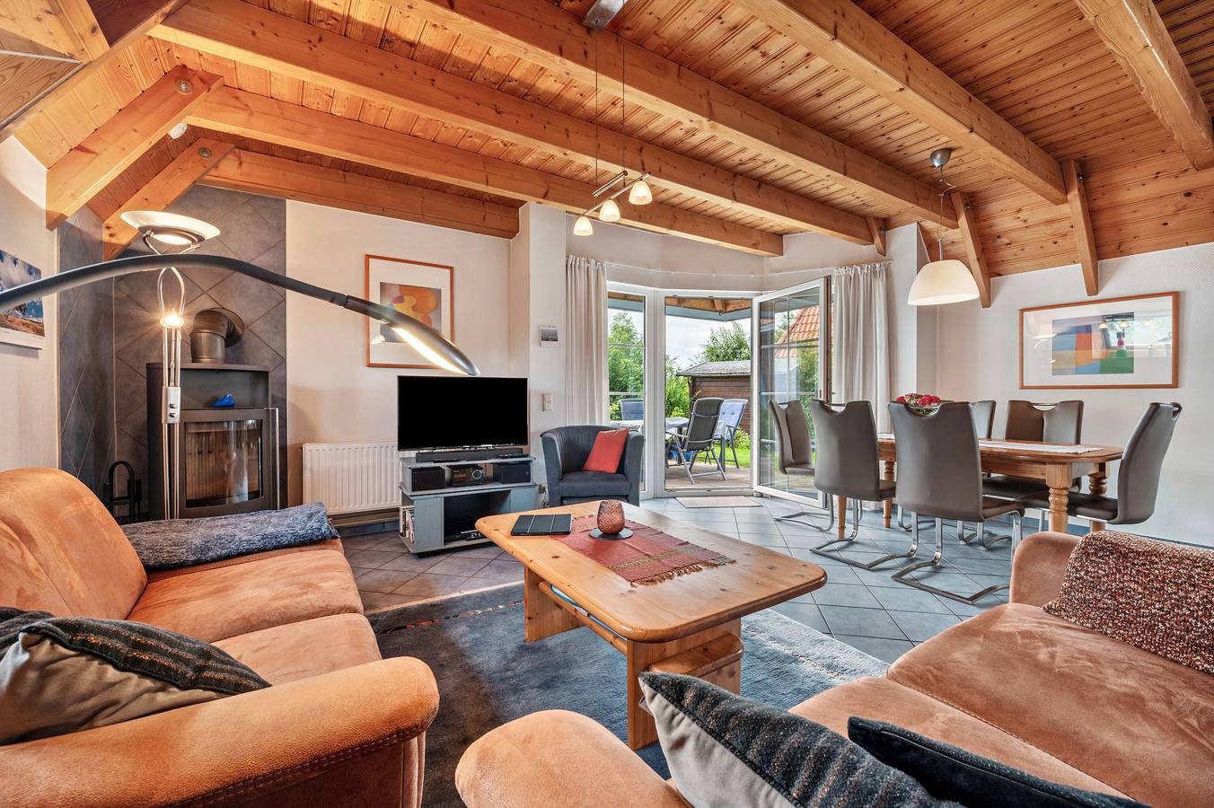 Ferienhaus '3 Sterne Komfort' mit privater Terrasse, privatem Garten und Wlan in Samtgemeinde Land Wursten, Wurster Nordseeküste