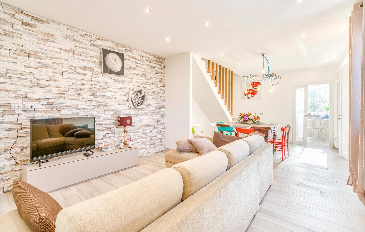 Apt clôturé de 100m2, parking, internet : Camaiore, Greppolungo in Camaiore, Riviera Italienne