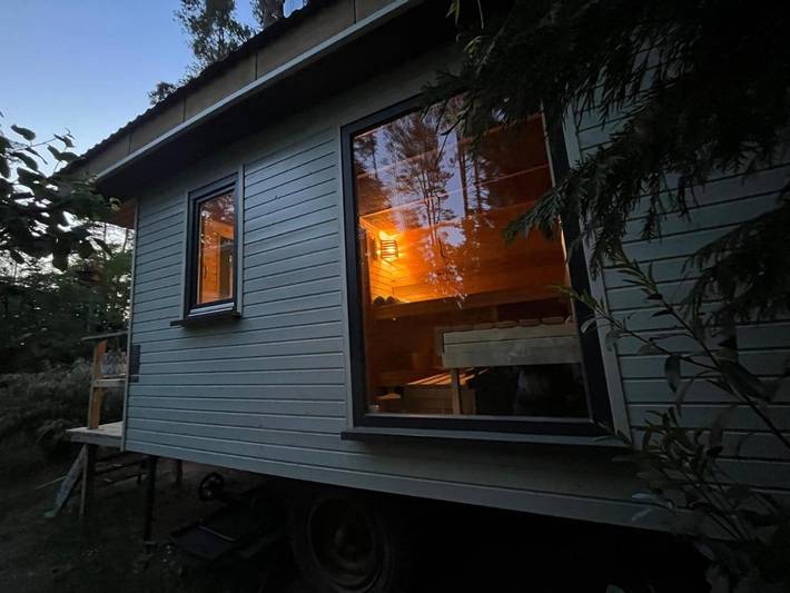 Ferienhaus für 6 Personen, mit Sauna und Terrasse sowie Ausblick, mit Haustier in Biosphärenreservat Schorfheide Chorin - 2