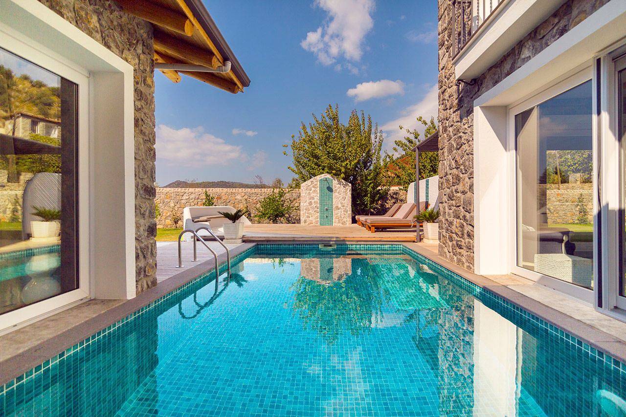 Villa Kaya in Kayaköy, Egeo Turco