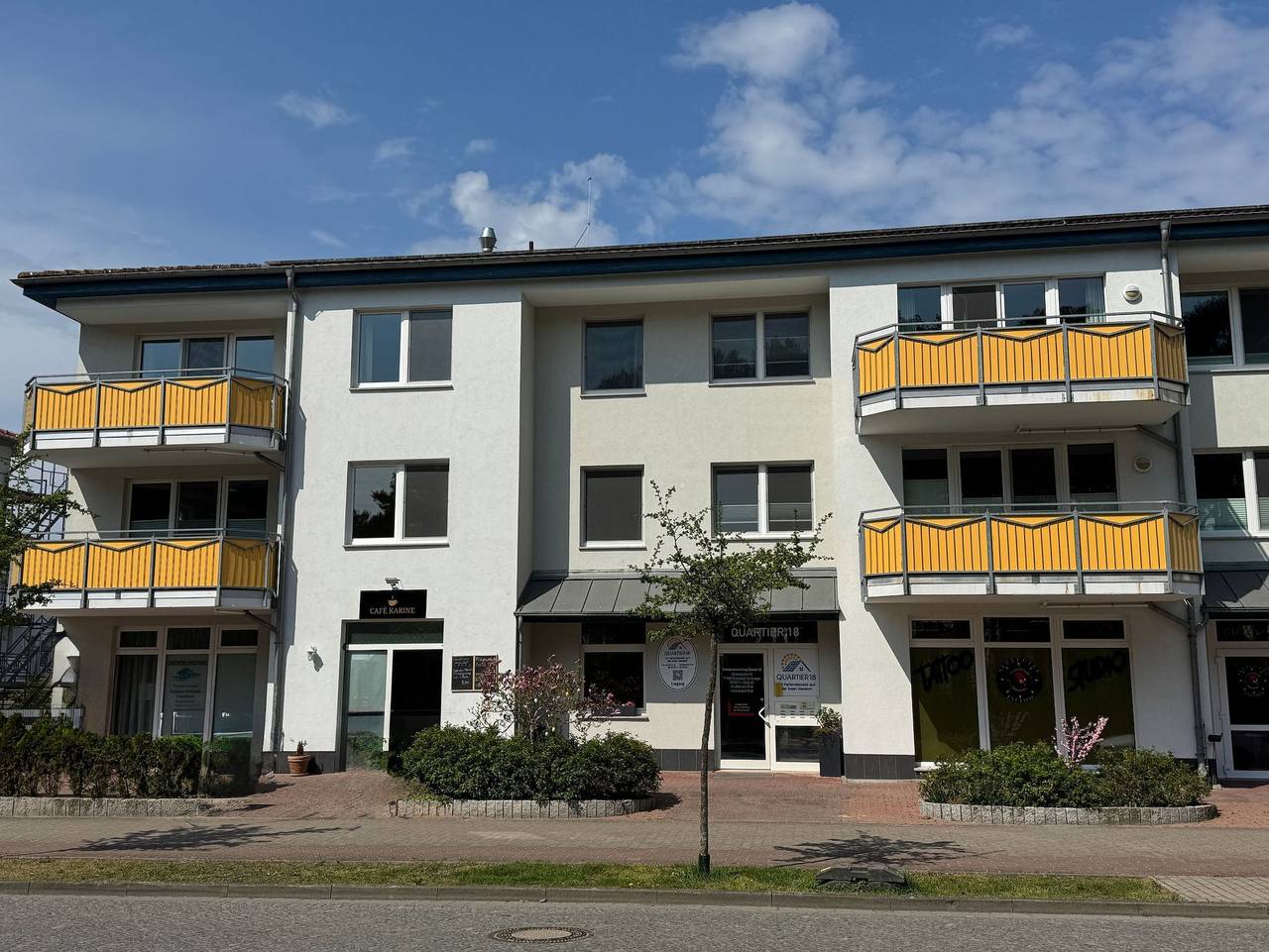 Ganze Ferienwohnung, Ferienwohnung -12 strandnah - Q12 strandnah max. 4 Pers. komb. Wohn-Schlafraum in Karlshagen, Usedomer Norden
